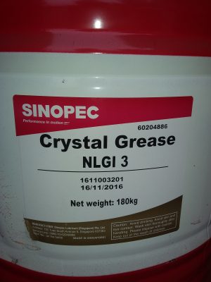 MỠ SINOPEC NLGI3 = 18KG/1 Phuy – Hotline: 0936314188